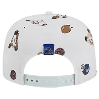 Men's New Era  White New York Giants Team Cheer 19TWENTY Snapback Hat