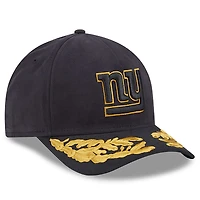 Men's New Era x Alpha Industries  Black New York Giants A-Frame 9FORTY Adjustable Hat