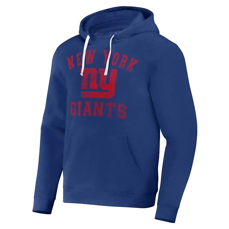 Collection NFL x Darius Rucker pour hommes par Fanatics Royal New York Giants Coaches Sweat à capuche