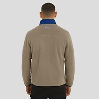 Veste polaire épaisse zippée pour homme NFL x Darius Rucker Collection par Fanatics, couleur beige New York Giants