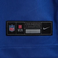 Men's Nike Beaux Collins  Royal New York Giants Team Game Jersey