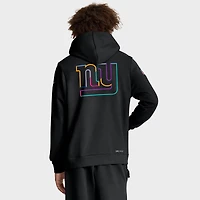 Men's Nike Black New York Giants 2025 NFL Crucial Catch Sideline Standard Issue Dri-FIT Hoodie