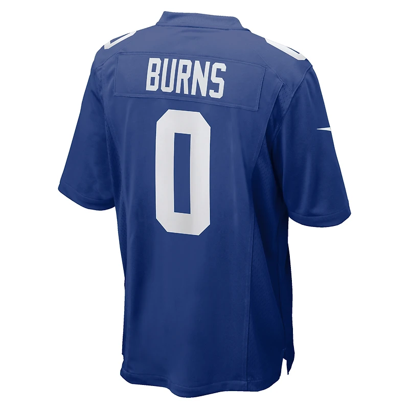 Men's Nike Brian Burns Royal New York Giants Game Player Jersey