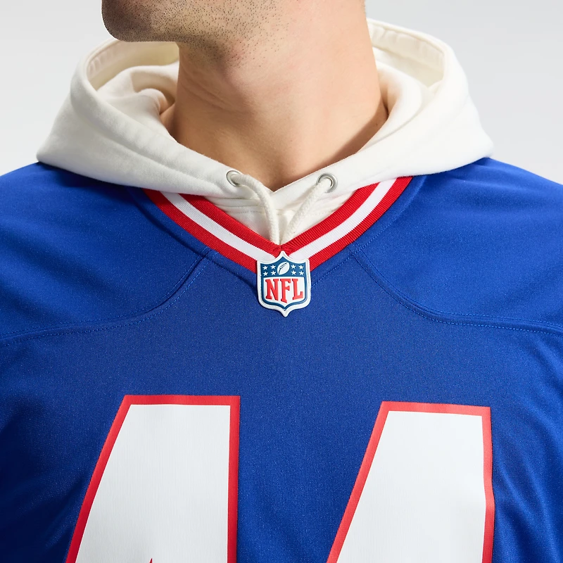 Men's Nike Cam Skattebo Royal New York Giants Alternate 2 Legacy Game Jersey