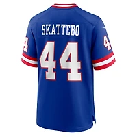 Maillot Nike Cam Skattebo Royal New York Giants Alternate 2 Legacy Game pour homme