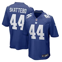 Men's Nike Cam Skattebo Royal New York Giants Team Game Player Jersey