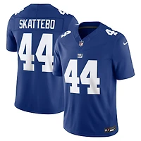 Men's Nike Cam Skattebo Royal New York Giants Vapor F.U.S.E. Stitched Limited Jersey