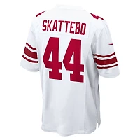 Men's Nike Cam Skattebo White New York Giants Game Jersey