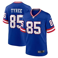 Maillot Nike David Tyree Royal pour homme, joueur retraité des New York Giants, match alternatif