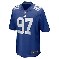 Maillot de joueur Nike Dexter Lawrence II Royal New York Giants pour homme