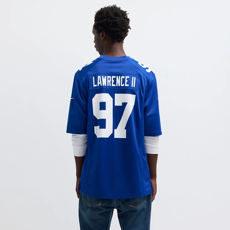 Maillot de joueur Nike Dexter Lawrence II Royal New York Giants pour homme