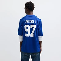 Maillot de joueur Nike Dexter Lawrence II Royal New York Giants pour homme