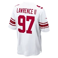 Maillot Nike Dexter Lawrence II pour homme, blanc, joueur de match des Giants New York