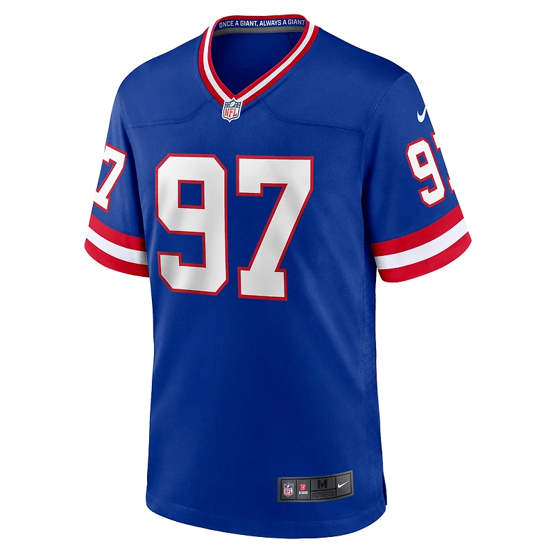 Men's Nike Dexter Lawrence Royal New York Giants Alternate Game Jersey