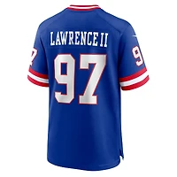 Maillot Nike Dexter Lawrence Royal pour homme des New York Giants