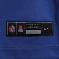 Maillot de match Nike D.J. Reader Royal des Giants New York pour homme