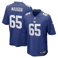 Men's Nike Francis Mauigoa Royal New York Giants 2026 NFL Draft First Round Pick No. 10 Team Game Jersey