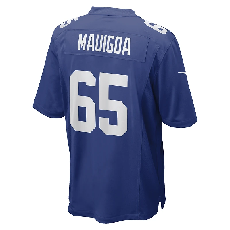 Men's Nike Francis Mauigoa Royal New York Giants 2026 NFL Draft First Round Pick No. 10 Team Game Jersey