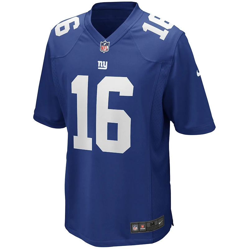 Maillot de joueur retraité Nike Frank Gifford Royal New York Giants Game pour homme