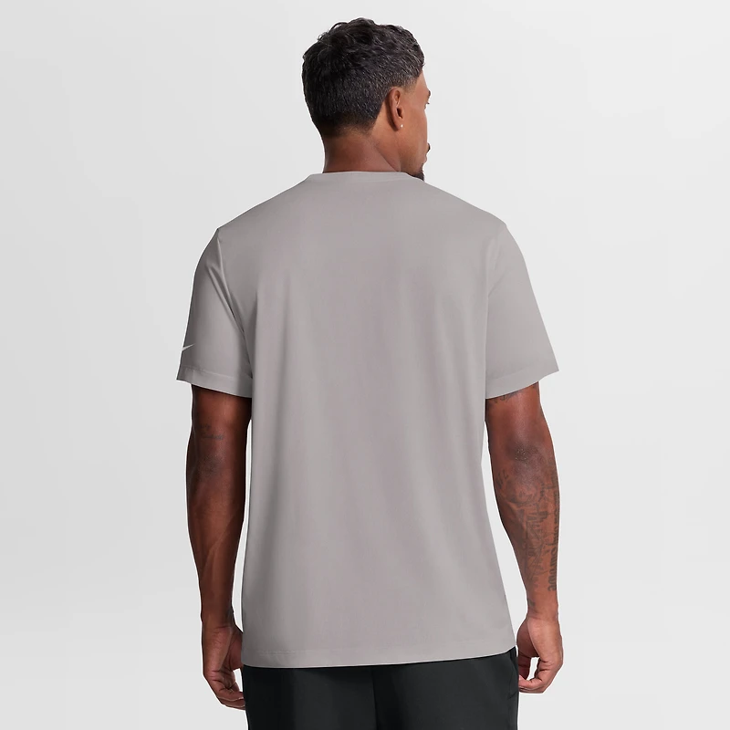 T-shirt Nike Legend Dri-FIT gris pour homme, New York Giants, Sideline Lead The Charge