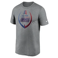 NUT GIANTS HTHR HOMME NIKE ICON LEGEND T-SHIRT TEEMENSCR