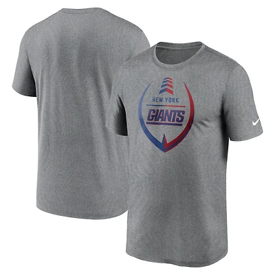 NUT GIANTS HTHR HOMME NIKE ICON LEGEND T-SHIRT TEEMENSCR