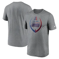 NUT GIANTS HTHR HOMME NIKE ICON LEGEND T-SHIRT TEEMENSCR