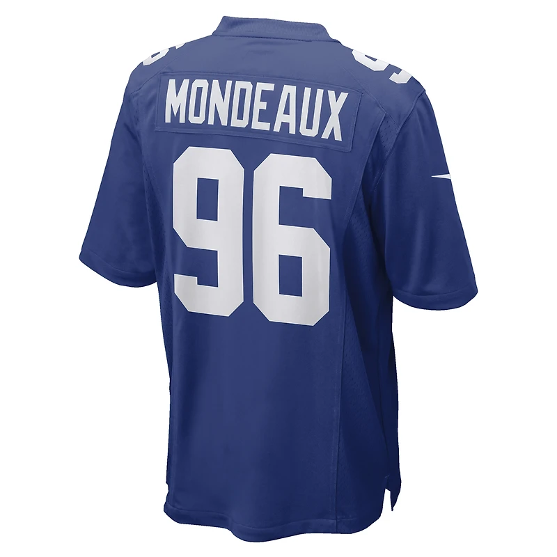 Maillot Nike Henry Mondeaux Royal New York Giants Game Player pour homme