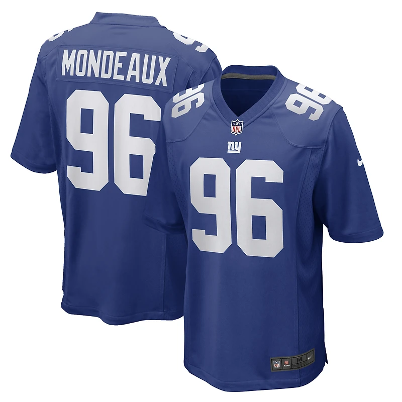 Maillot Nike Henry Mondeaux Royal New York Giants Game Player pour homme