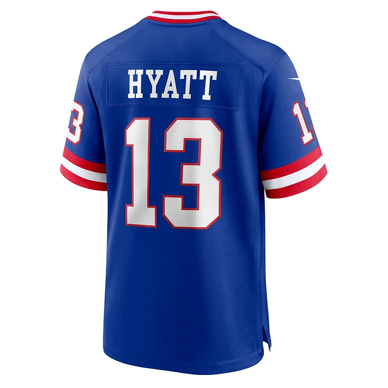 Maillot Nike Jalin Hyatt Royal pour homme des New York Giants (match alternatif)