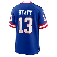 Maillot Nike Jalin Hyatt Royal pour homme des New York Giants (match alternatif)