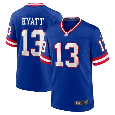 Maillot Nike Jalin Hyatt Royal pour homme des New York Giants (match alternatif)