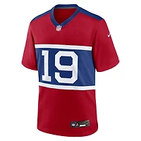Maillot de match alternatif Nike Jameis Winston Century pour homme, rouge, des New York Giants