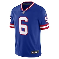 Maillot Nike Jaxson Dart Royal New York Giants Legacy Vapor Untouchable Stitched Limited pour homme