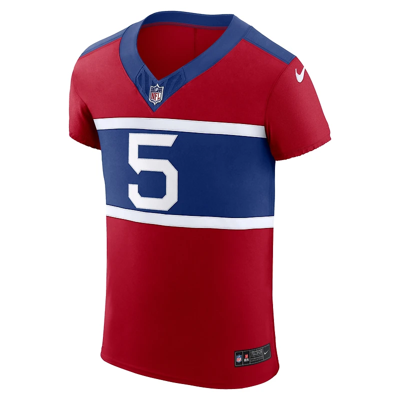 Men's Nike Kayvon Thibodeaux Red New York Giants Vapor F.U.S.E. Elite Player Jersey