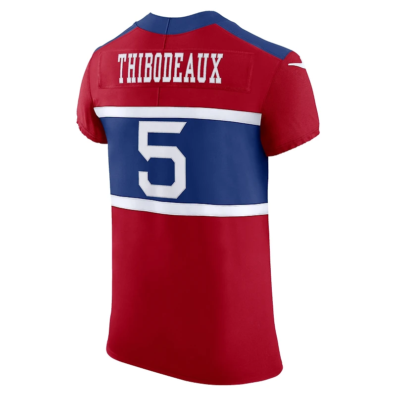 Men's Nike Kayvon Thibodeaux Red New York Giants Vapor F.U.S.E. Elite Player Jersey