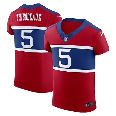 Men's Nike Kayvon Thibodeaux Red New York Giants Vapor F.U.S.E. Elite Player Jersey