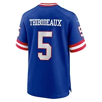 Maillot de match joueur classique Nike Kayvon Thibodeaux Royal New York Giants pour homme