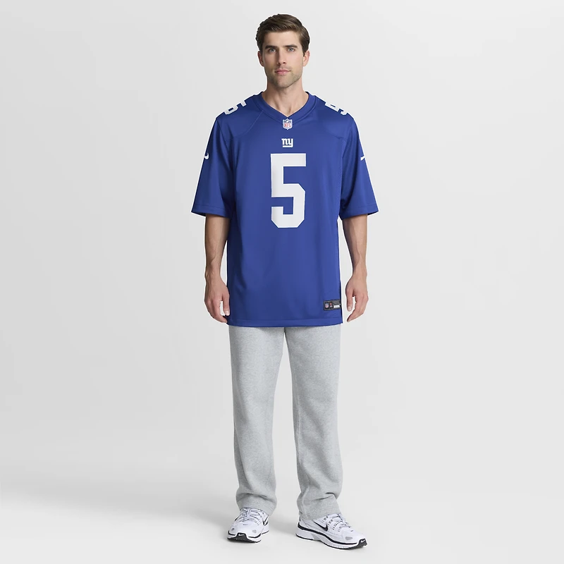 Maillot de match Nike Kayvon Thibodeaux Royal New York Giants pour homme