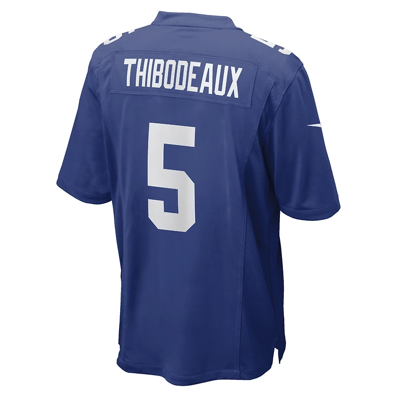 Men's Nike Kayvon Thibodeaux Royal New York Giants Player Game Jersey