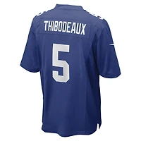 Men's Nike Kayvon Thibodeaux Royal New York Giants Player Game Jersey