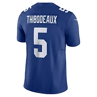 Men's Nike Kayvon Thibodeaux Royal New York Giants Vapor F.U.S.E. Limited Jersey