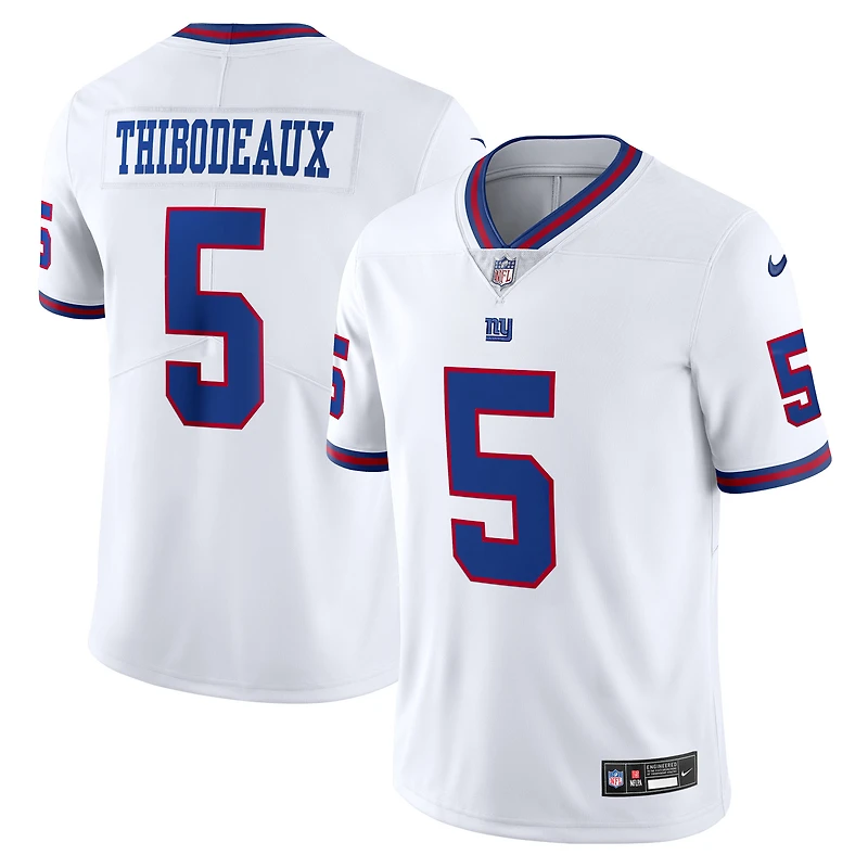 maillot Nike Kayvon Thibodeaux pour hommes, blanc, New York Giants, Alternate Vapor Untouchable Limited,