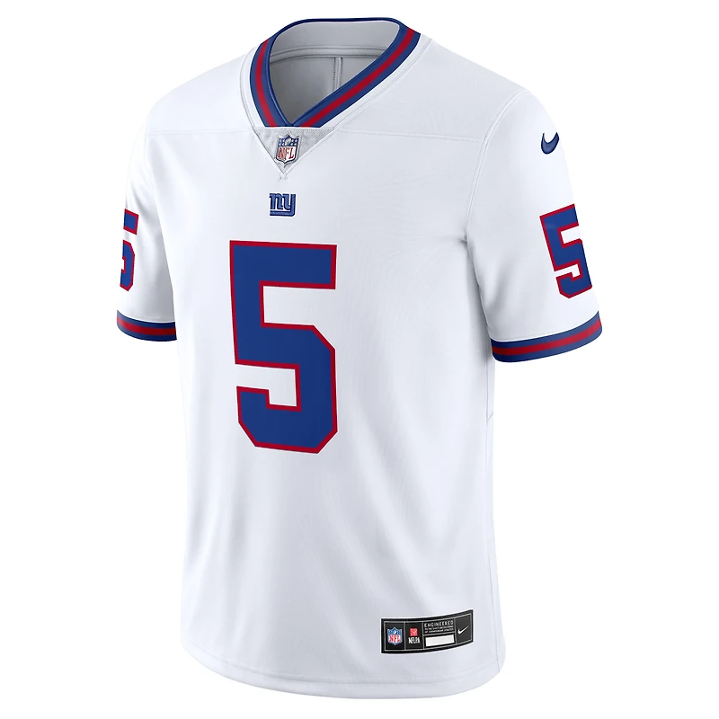 maillot Nike Kayvon Thibodeaux pour hommes, blanc, New York Giants, Alternate Vapor Untouchable Limited,