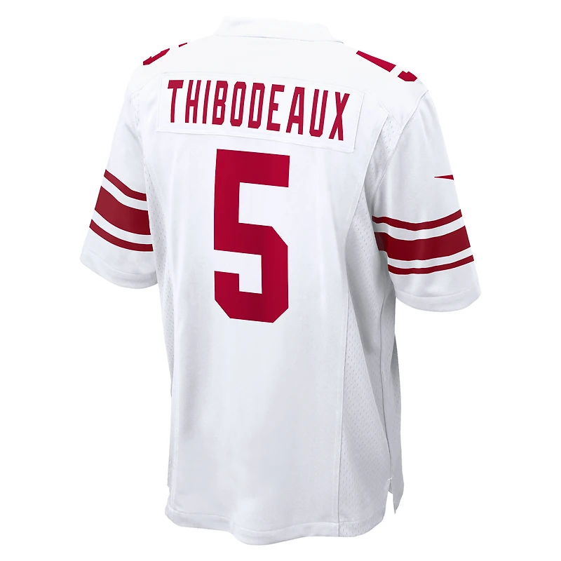 Maillot de match joueur Nike Kayvon Thibodeaux pour hommes, blanc, New York Giants