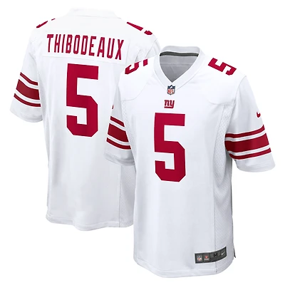 Maillot de match joueur Nike Kayvon Thibodeaux pour hommes, blanc, New York Giants