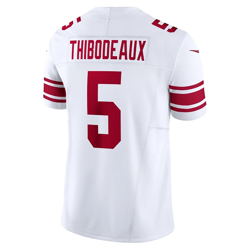 Nike Kayvon Thibodeaux pour homme Blanc New York Giants Vapor F.U.S.E. Maillot limité