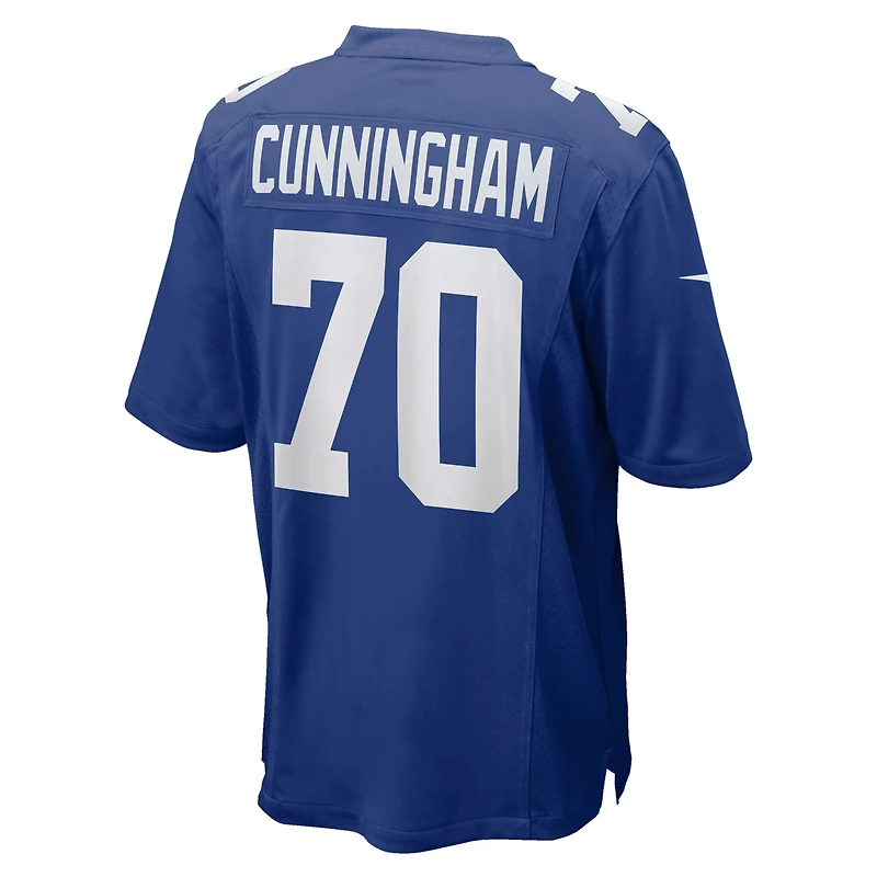 Maillot de joueur à domicile Nike Korey Cunningham Royal New York Giants pour homme
