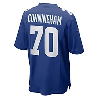Maillot de joueur à domicile Nike Korey Cunningham Royal New York Giants pour homme