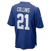 Maillot de joueur à domicile Nike Landon Collins Royal New York Giants pour homme